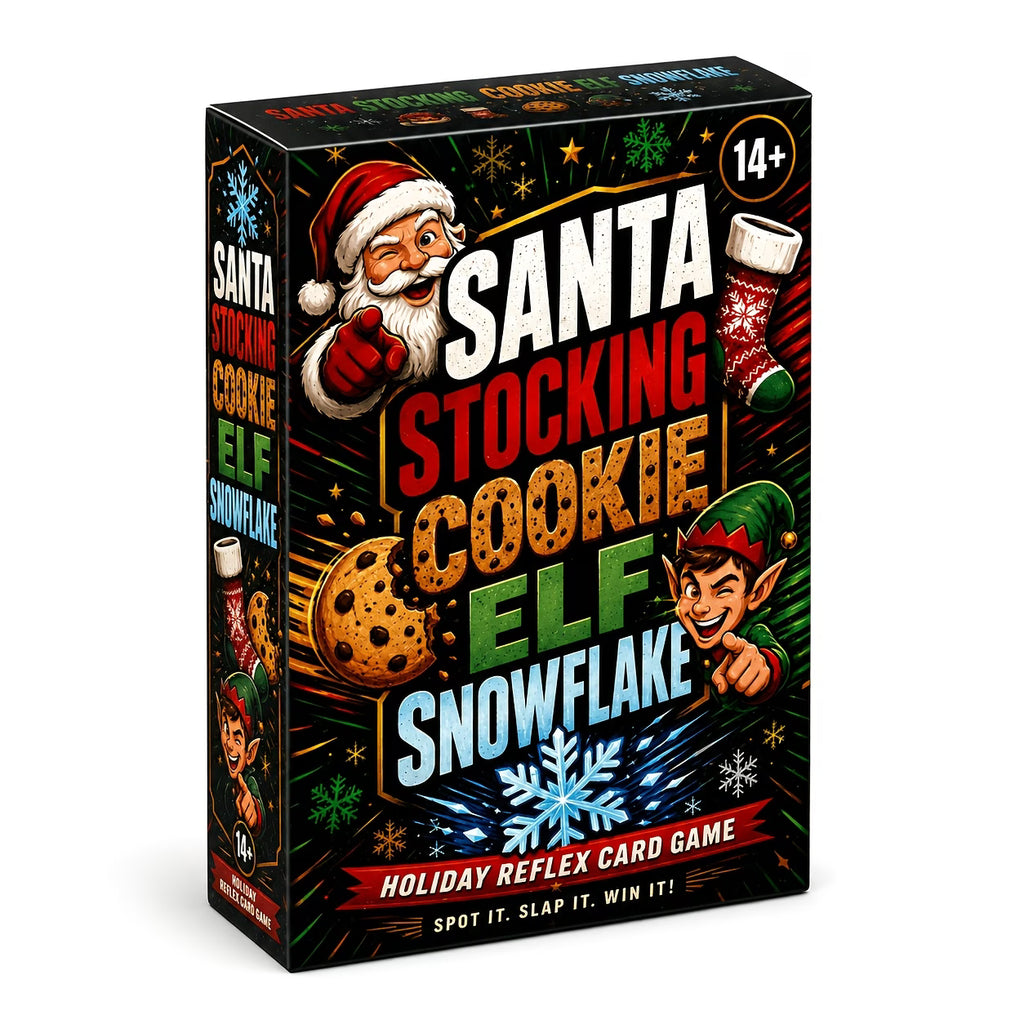 Christmas Cookie Elf Card Game – Fast-Paced Family Fun
