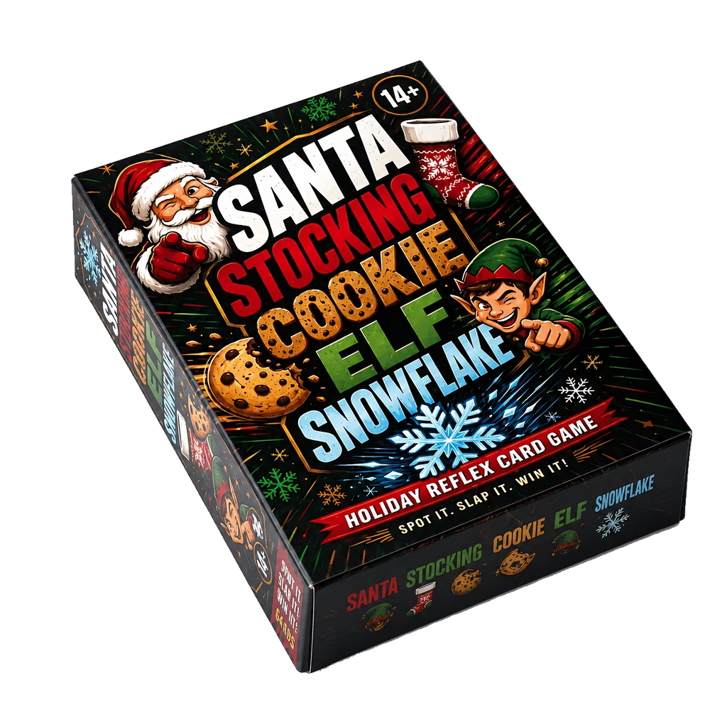 Christmas Cookie Elf Card Game – Fast-Paced Family Fun