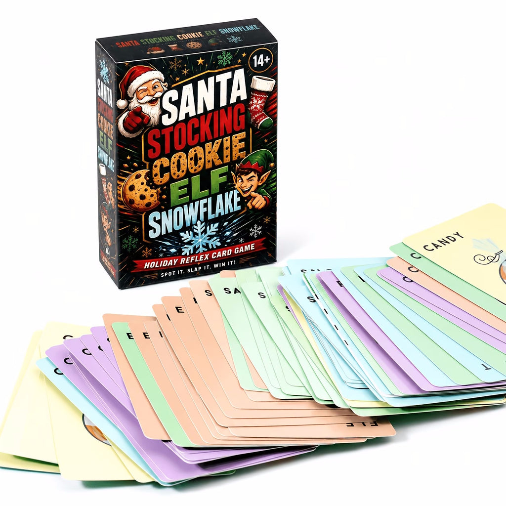 Christmas Cookie Elf Card Game – Fast-Paced Family Fun