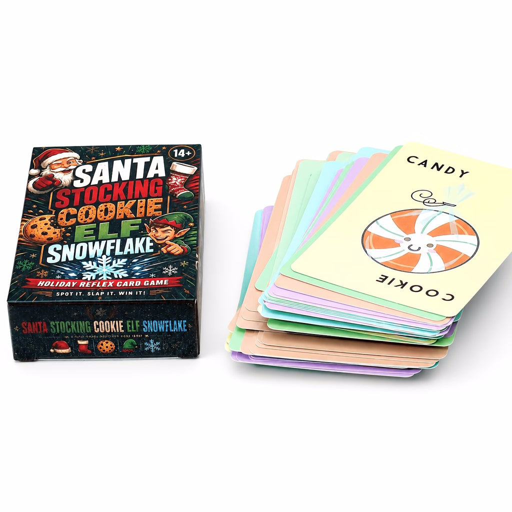 Christmas Cookie Elf Card Game – Fast-Paced Family Fun