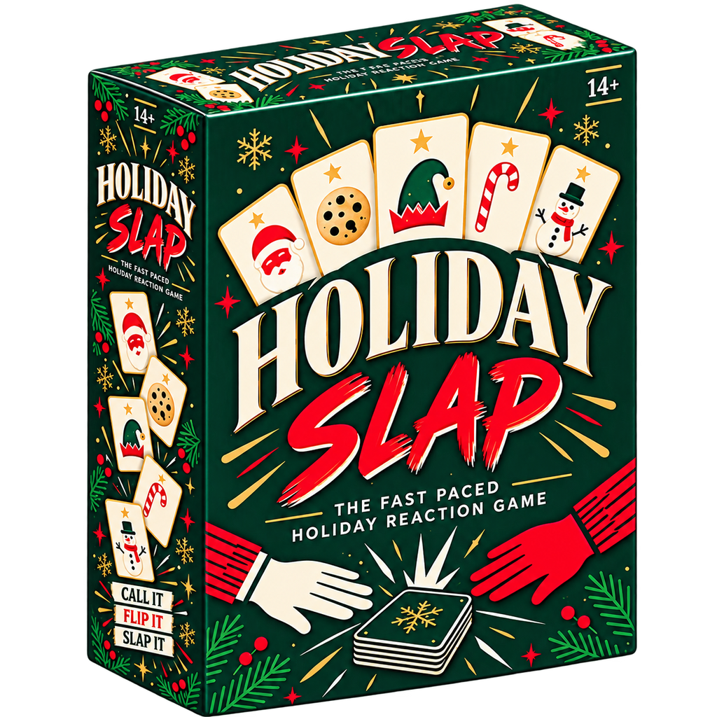 Holiday Slap! Christmas Card Game – Fast-Paced Family Fun