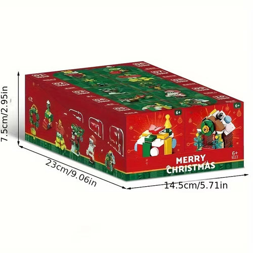 10-in-1 Mini Christmas Wonderland Building Set